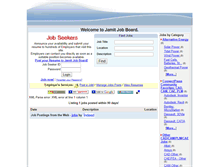 Tablet Screenshot of jobs.connectpress.com